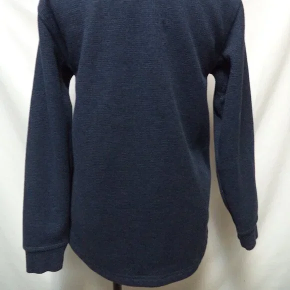 L.L. Bean Katahdin Waffle knit Fleece lined Henley Shirt Top Men Small Sm S - Picture 14 of 16